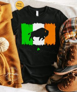 buffalo Irish shamrock tshirt