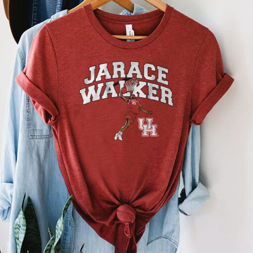 houston basketball jarace walker dunk tshirts