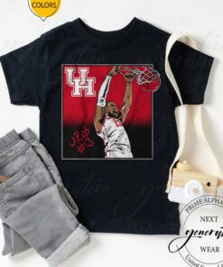 houston basketball jwan roberts signature slam tshirts