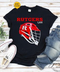 rutgers Scarlet Knights lacrosse helmet tshirts