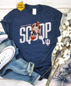 scoop Tamar Bates Indiana Hoosiers tshirt