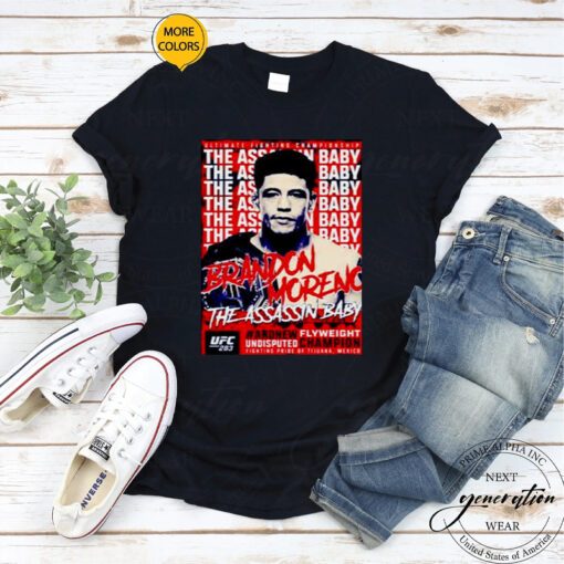 the assassin baby Brandon Moreno UFC 283 champion shirt