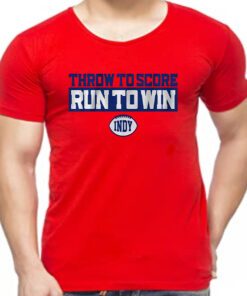 throw to score run to win tshirt