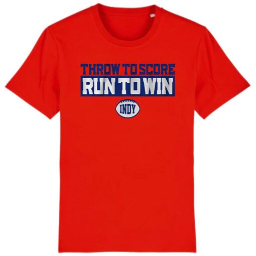 throw to score run to win tshirts