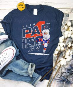 zach Parise New York Islanders signature map tshirt