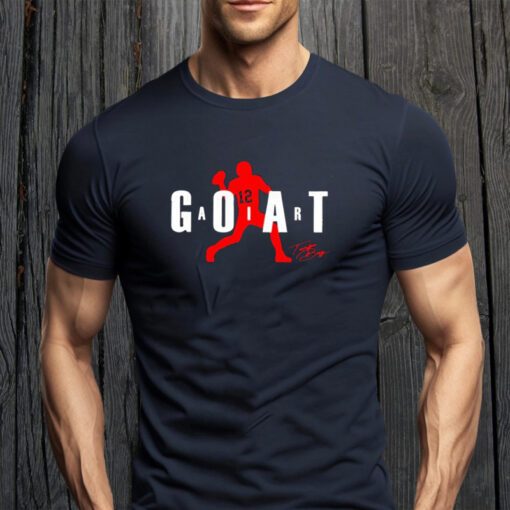 #12 Goat Air Rob Gronkowski And Signature American Football T-Shirts