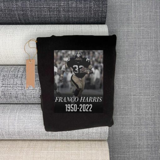 #32 American Football Player Franco Harris 1950 2022 Shirts