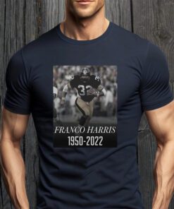 #32 American Football Player Franco Harris 1950 2022 Tee-Shirt