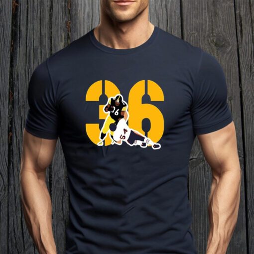 #36 The Bus Of Pittsburgh Steelers Football Team Jerome Bettis Shirts