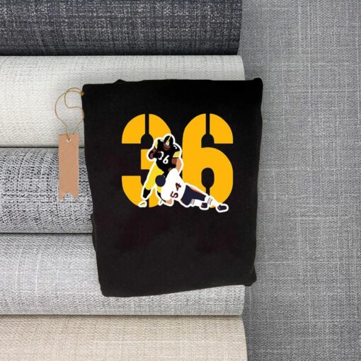 #36 The Bus Of Pittsburgh Steelers Football Team Jerome Bettis Tee-Shirt