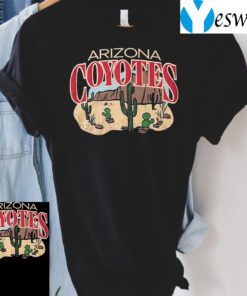Arizona Coyotes Black Cacti TShirt