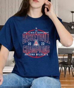 Arizona Wildcats 2023 Pac-12 Men’s Basketball Conference Tournament Champions Shirts
