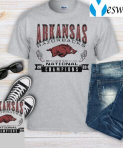 Arkansas Razorbacks 2023 Men’s Indoor Track & Field National Champions teeshirt