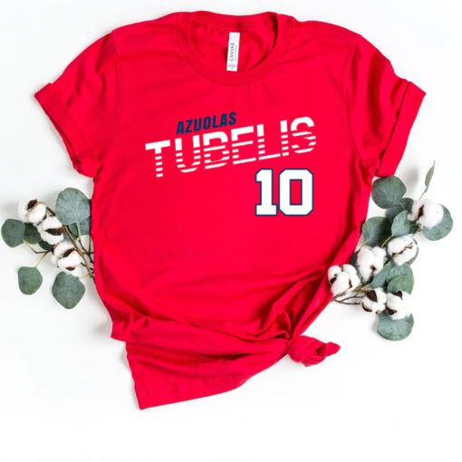 Azuolas Tubelis Favorite Basketball Fan TShirt