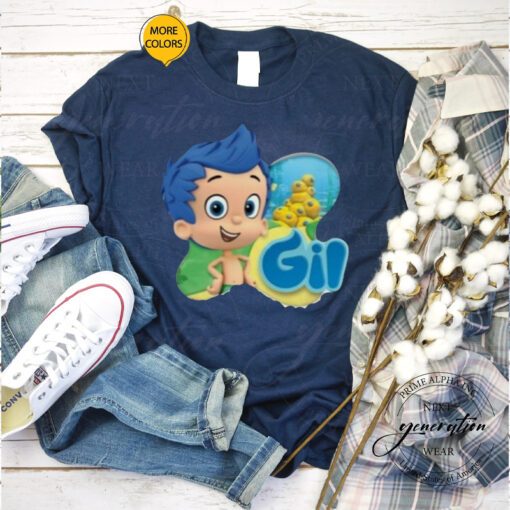Baby Gil From Bubble Guppies tshirt