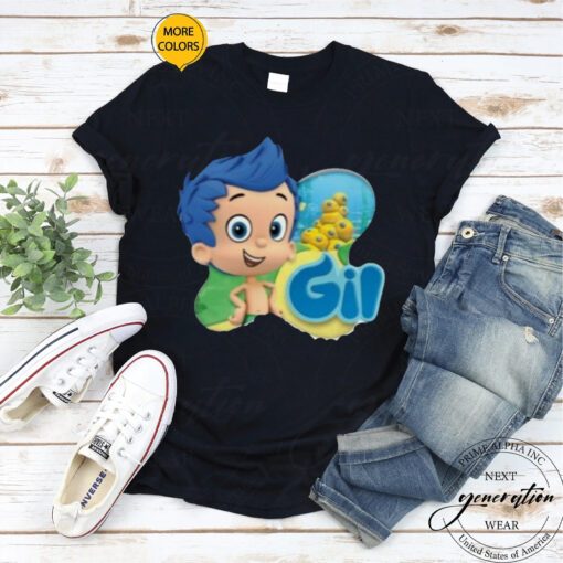 Baby Gil From Bubble Guppies tshirts