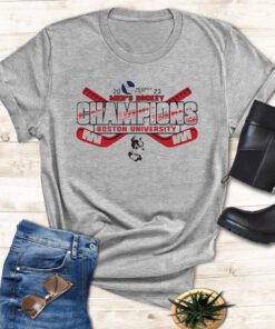 Boston University 2023 Men’s Ice Hockey Champions T-Shirt