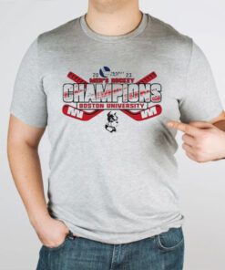 Boston University 2023 Men’s Ice Hockey Champions TShirts