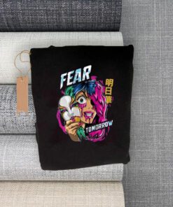 Branded Purple Asuka Fear Tomorrow Tee-Shirt