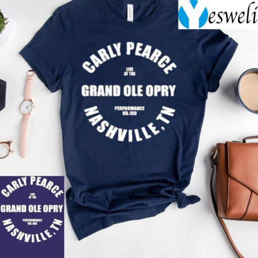 Carly Pearce Opry Exclusive 100th Show Circle T-Shirt