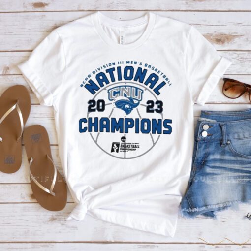 Christpher Newport University Captains Men’s Basketball 2023 NCAA Division III National Champions T-Shirt