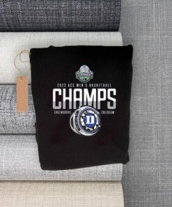 Duke Blue Devils 2023 Acc Men’s Basketball Conference Tournament Champions Locker Room Tee-Shirt