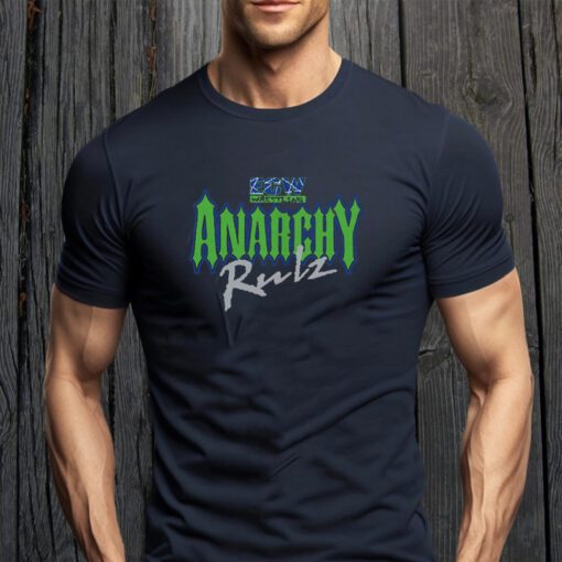 ECW Anarchy Rulz Tri-Blend Shirts