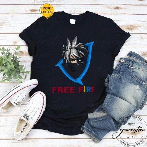 Free Fire Mask Logo Garena Free Fire shirt