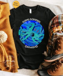 Godspeed T-Shirt Facing The Kraken Mythical Monsters T-Shirts