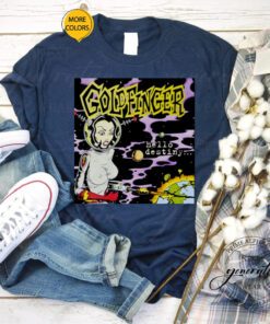 Great Model Goldfinger Band Retro tshirt