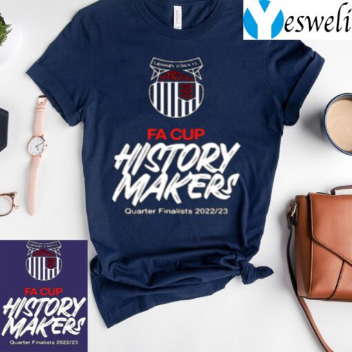 Grimsby Town History Makers Commemorative 2023 TeeShirt