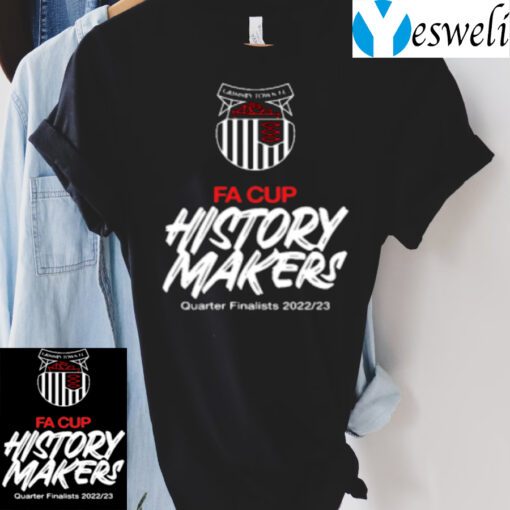 Grimsby Town History Makers Commemorative 2023 TeeShirts
