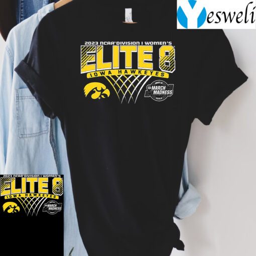 Iowa Hawkeyes 2023 Ncaa Womens Basketball Elite Eight TShirt