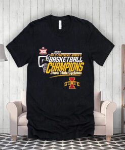 Iowa State Cyclones 2023 Big 12 Women’s Basketball Conference Tournament Champions Locker Room Shirts