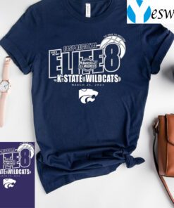 K-State Wildcats 2023 East Regional Elite 8 T-Shirt