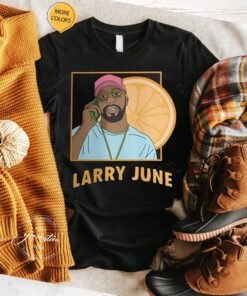 Larry June T-Shirt American Rapper Larry Orange Season TShirt