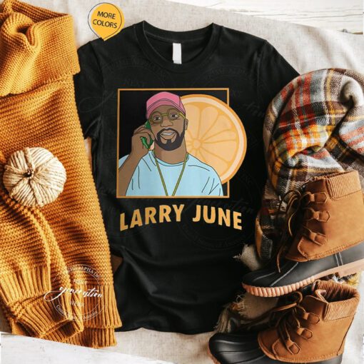 Larry June T-Shirt American Rapper Larry Orange Season TShirt