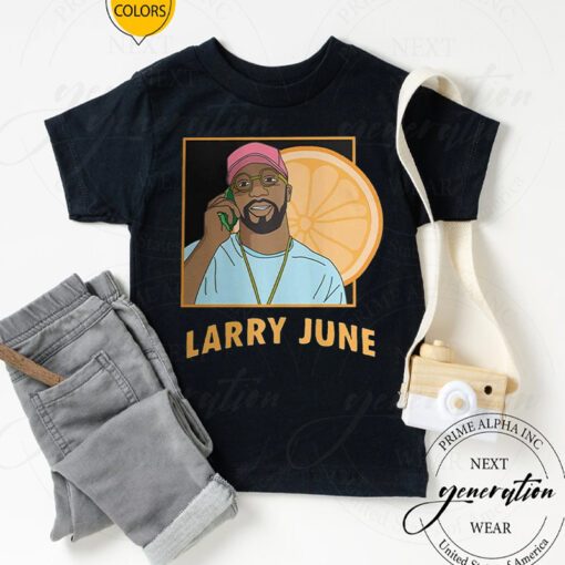Larry June T-Shirt American Rapper Larry Orange Season TShirts