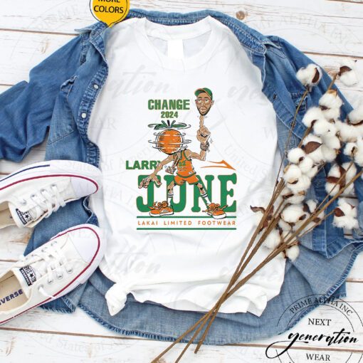 Larry June T-Shirt Rap Change Funny Orange Season Trendy Shirt