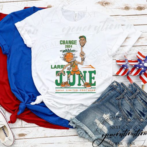 Larry June T-Shirt Rap Change Funny Orange Season Trendy Shirts