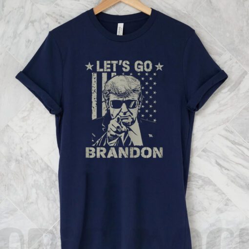 Let Go Brandon US Flag T-Shirt