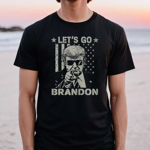 Let Go Brandon US Flag TShirt