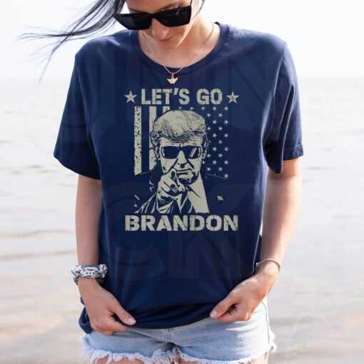 Let Go Brandon US Flag TShirts