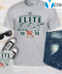 Miami Hurricanes 2023 Ncaa Men’s Basketball Tournament March Madness Elite Eight Team tshirts