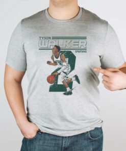 Michigan State Spartans NCAA Men’s Basketball Tyson Walker tshirt