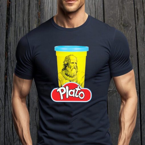Plato Play Doh Philosophy Pun Tee-Shirt