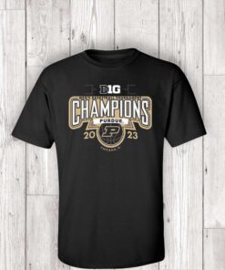 Purdue Boilermakers 2023 Big Ten Men’s Basketball Conference Tournament Champions Locker Room Shirts