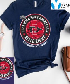 San Diego State Aztecs Ncaa Mens Basketball Elite Eight 2023 T-Shirt