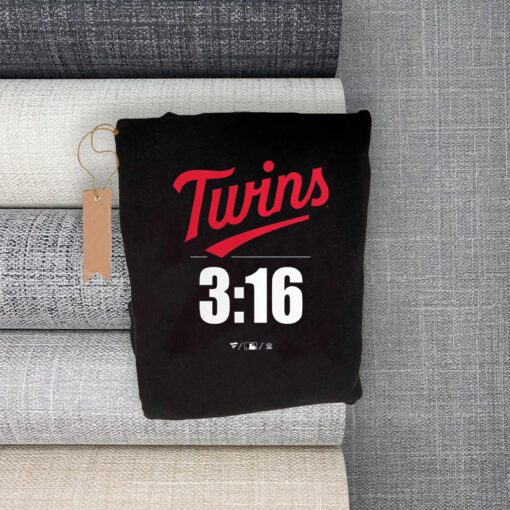 Stone Cold Steve Austin Minnesota Twins Fanatics Branded 3-16 Tee-Shirt