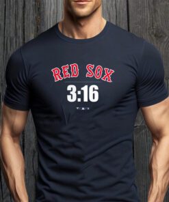 Stone Cold Steve Austin Navy Boston Red Sox 3-16 Shirts